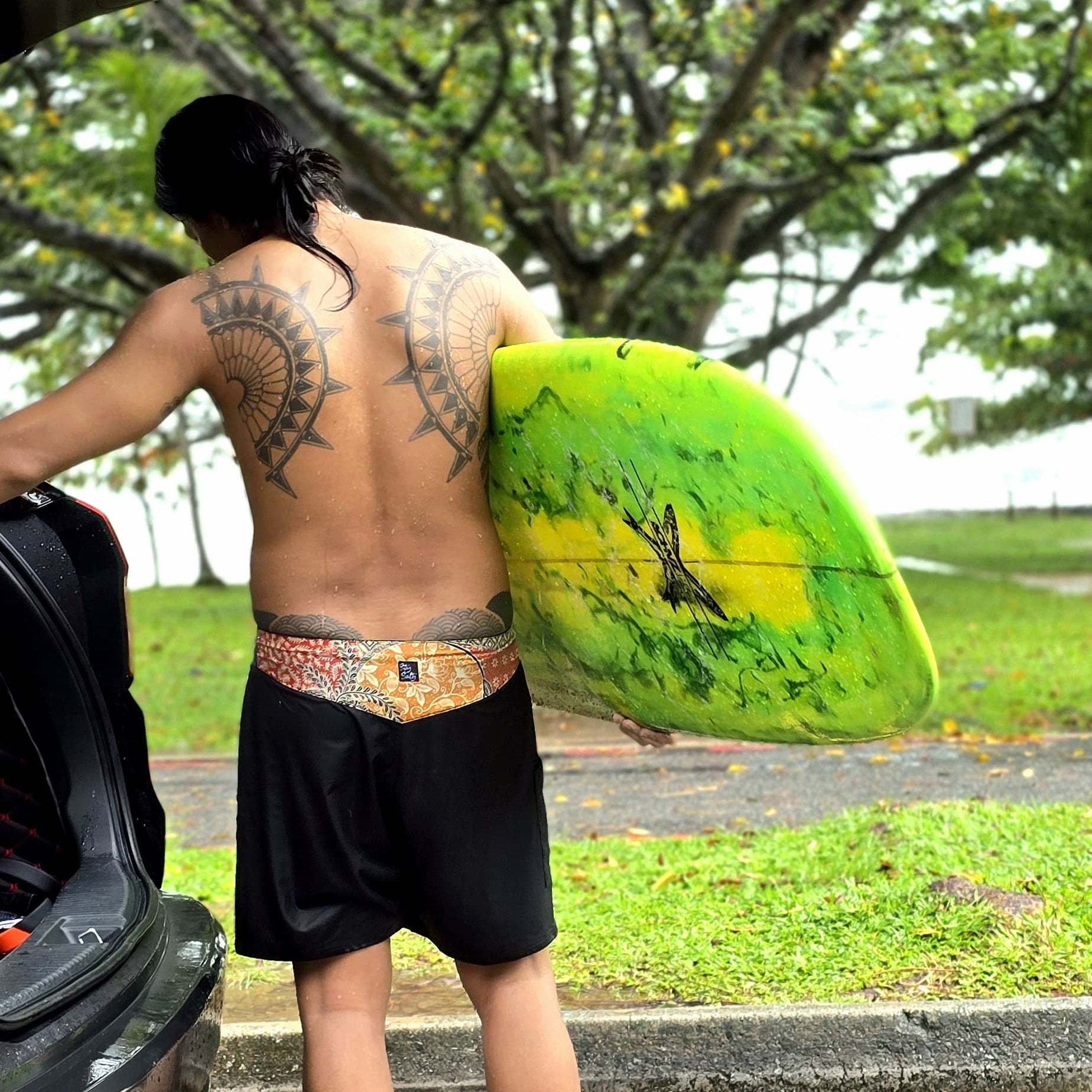 Men's Batik Boardshorts