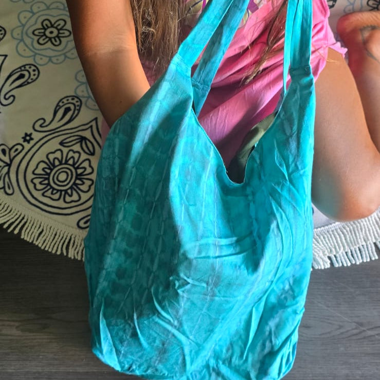 Tie dye side bag
